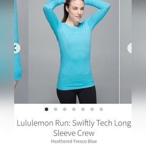 Lululemon Swiftly Tech Long Sleece 6